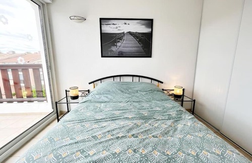 Saint-Cyprien Plage Apartment | T3 Vue 180° sur la Marina