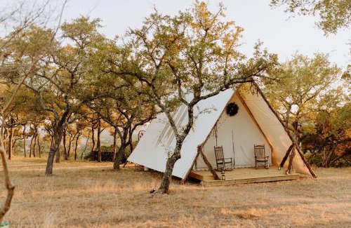 Oatmeal Other | Talula Mesa Glamping Resort - Austin Hill Country