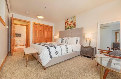 Driggs Apartment | Targhee Rentals 122 in Driggs Idaho near Grand Targhee Ski Resort King Size Bed