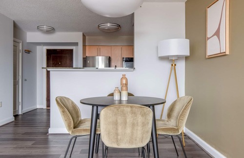 Bethesda Apartment | Tasteful Bethesda 2BR w/Gym, nr Dining & Shopping, by Blueground