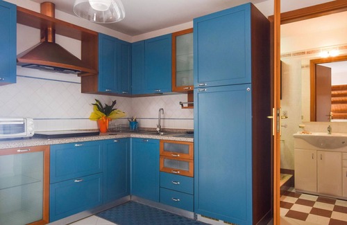 Sant'Agata di Militello Apartment | Tasteful top floor apartment with great roof terrace with beautiful sea view.