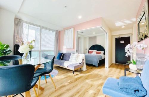 Auckland Central Business District Apartment | Tasteful Luxury Modern 2BR with Aircon in the City Next to Albert Park