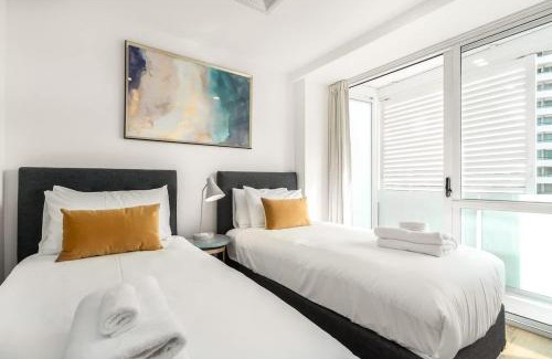 Auckland Central Business District Apartment | Tasteful Luxury Modern 2BR with Aircon in the City Next to Albert Park