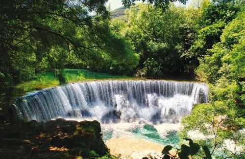 Saint-Laurent-le-Minier Other | Tente tipi nature, calme, cascade et baignade à 10 minutes à pieds