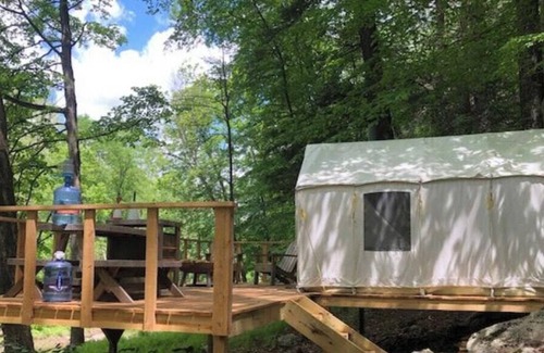 Rosendale RV Rental | Tentrr Signature Site - Mini Yosemite in the Hudson Valley