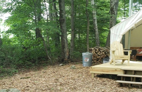 Litchfield RV Rental | Tentrr Signature Site - Meadow Ridge Farm Woods