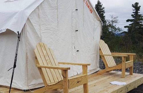 Ellsworth House | Tentrr Signature Site - Hilltop Campsite Tucked Behind Blueberry Fields
