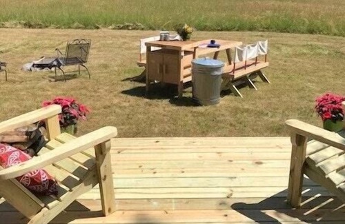 Sunday River Area RV Rental | Tentrr Signature Site - Lone Mountain Farm Camping