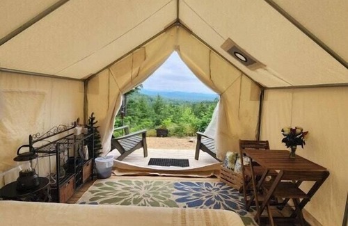 Buckfield RV Rental | Tentrr Signature Site - Secluded Mountain View in Buckfield Maine