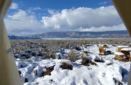 Dinosaur RV Rental | Tentrr Signature Site - The Permaculture Paradise Ranchette