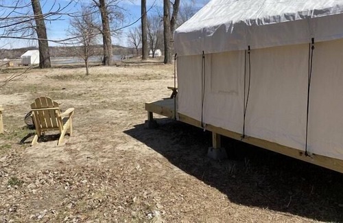 Cass County RV Rental | Tentrr State Park Site - Nebraska Louisville SRA Riverview A Single Camp