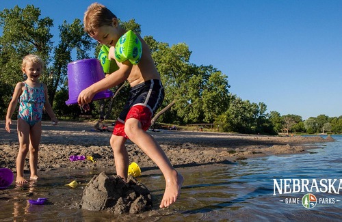 Cass County RV Rental | Tentrr State Park Site - Nebraska Louisville SRA Riverview A Single Camp