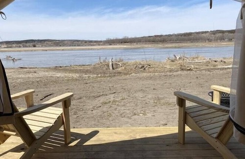 Cass County RV Rental | Tentrr State Park Site - Nebraska Louisville SRA Riverview D Single Camp