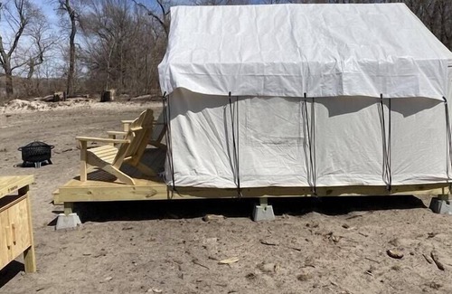 Cass County RV Rental | Tentrr State Park Site - Nebraska Louisville SRA Riverview D Single Camp