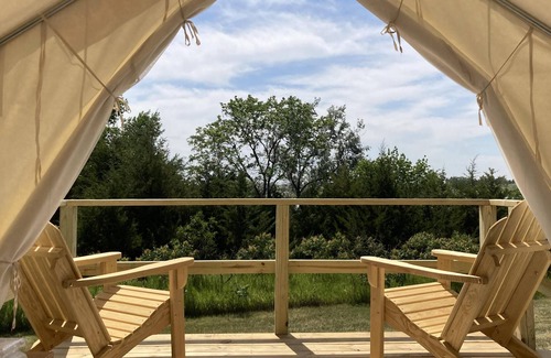 Loup City RV Rental | Tentrr State Park Site - Nebraska Sherman SRA – Middle Ridge Lakeview G – Sing