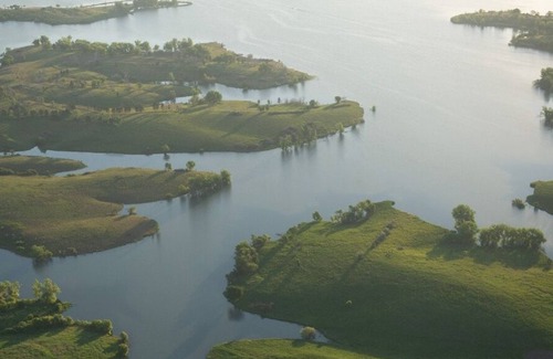 Loup City RV Rental | Tentrr State Park Site - Nebraska Sherman SRA – East Ridge Lakeview J – Single