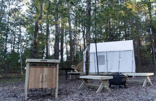 McComb RV Rental | Tentrr State Park Site - Mississippi Percy Quin State Park - Southside Lakeview