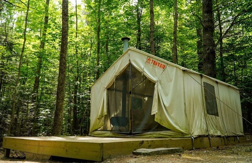 Pownal RV Rental | Tentrr State Park Site - Maine Bradbury State Park - Site 1 - Single Camp
