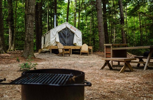 Pownal RV Rental | Tentrr State Park Site - Maine Bradbury State Park - Site 2 - Single Camp