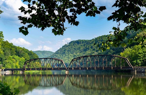 Ansted RV Rental | Tentrr State Park Site - WV Hawk's Nest State Park - Site B - Single Camp