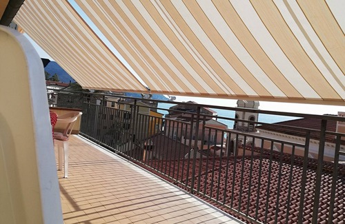 Santa Maria di Castellabate Apartment | Terrace with seaview in Castellabate Cilento