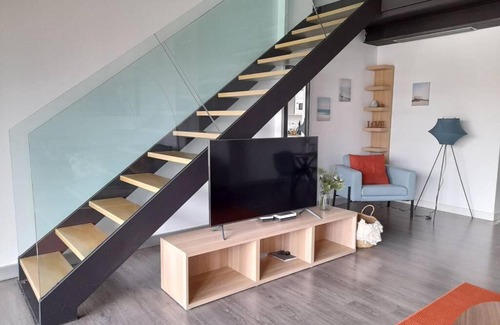 Alcobendas Apartment | Terrace loft with indoor swimming pool & SPA