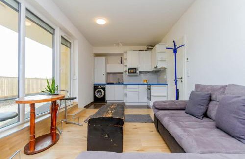 Pestszentlorinc Apartment | Terrace Sunset Serenity by NW