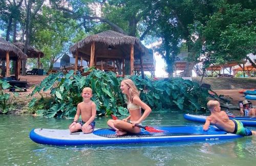 Sutherland Springs Other | Texas Waterside Escape: Glamping Holiday in a Tented Cabin with Shared Comforts