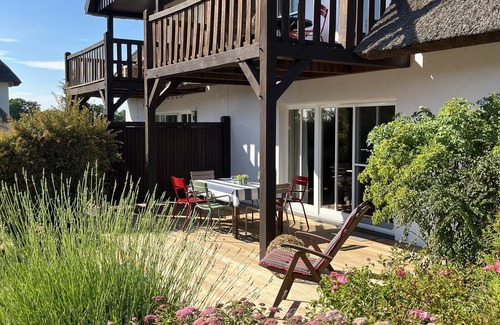 Loddin House | Thatched house with Achterwasser view