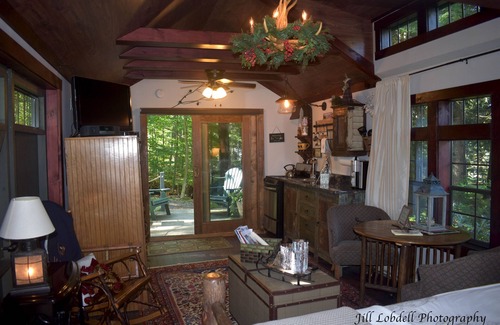 Lake Placid Cabin | The Bear's Den on Mirror Lake Drive in Lake Placid, New York