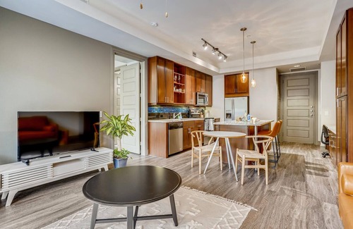 North Burnet Apartment | The Bindel: Domain, Amazing Location! Highly Walkable + Pet Friendly