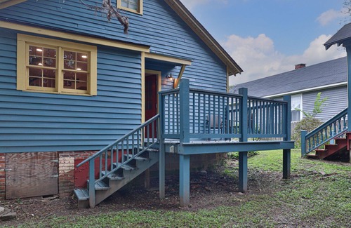 Phenix City House | The Blue Bungalow - Uptown Historic District