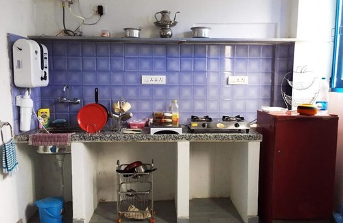 Udaipur District Apartment | The Blue House Studio Apartment
