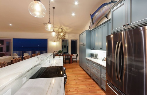 North Captiva House | The Blue Marlin - Beachfront Oasis with Private Beachside Pool & Boat Dock