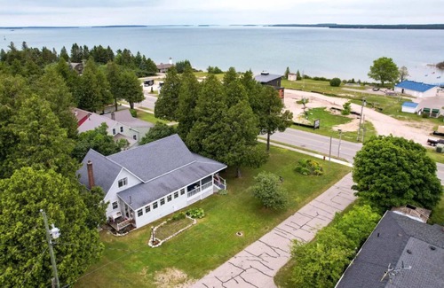 Detour Township House | The "Colorful" Lake Huron Home