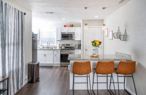 Concord House | The Concord Cozy · Remodeled Home w/King Bed, Bunk Bed, & Yard Games