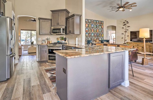 Williamson House | 'The Copper Bed' Home w/ Deck: 10 Mi to Dtwn