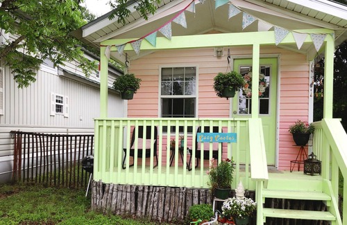 Concan Cabin | The Cozy Cactus: 1 Room Studio Tiny Home 2.6miles from the Frio River