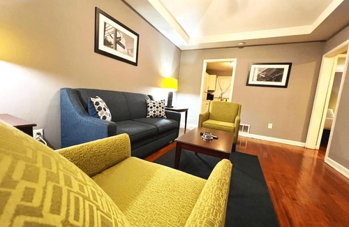 Belvedere Park House | The Cozy Home Comfy King and TV in every room