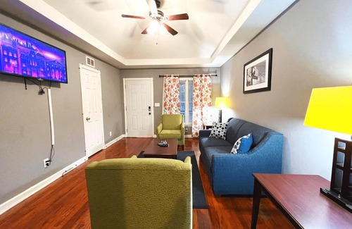 Belvedere Park House | The Cozy Home Comfy King and TV in every room