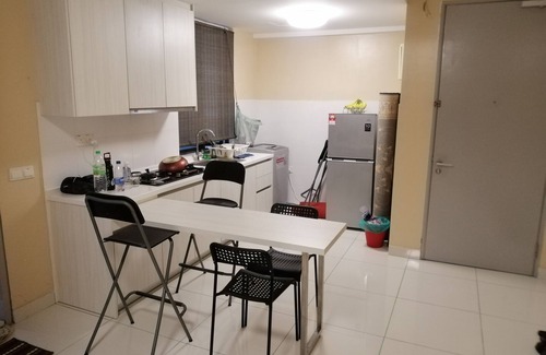 Central District Apartment | The Cribs Homestay where u can enjoy our stunning view by the pool.