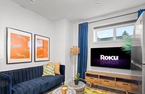 Jasper Place Condo | The Den | Centrally Located | King Bed | WiFi!