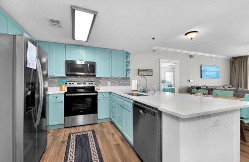 Fort Walton Beach Condo | The Emerald Crab - 3 Bedroom condo at Waterscape Resort (A301) !Beach Service!