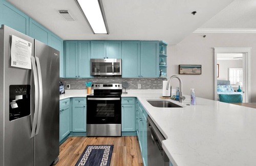 Fort Walton Beach Condo | The Emerald Crab - 3 Bedroom condo at Waterscape Resort (A301) !Beach Service!