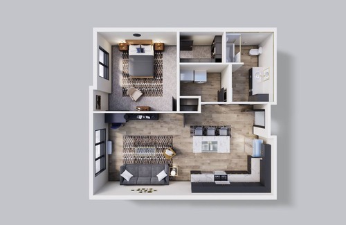 Altoona Apartment | The Fairway - Apartment 216, 1 Bed 1 Bath