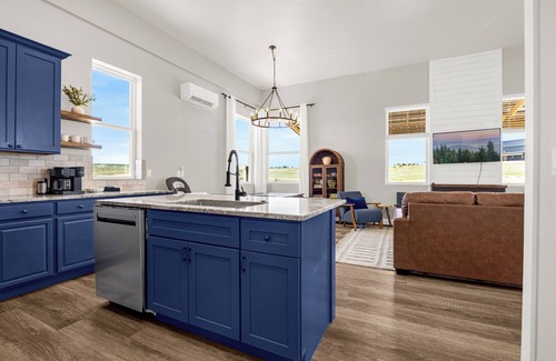 Colorado Springs House | The Family Roost - warm, stylish new Barndo rolling hills & Rocky Mountain Views