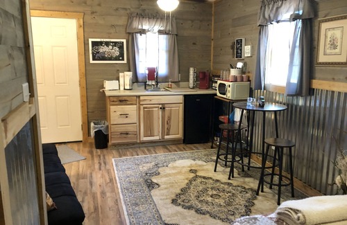 Moravian Falls Cabin | The Fire Cabin sets in the heart of the beautiful Moravian Falls