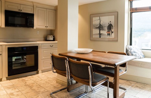 Whistler Village Condo | The Fitzsimmons Suite Mountain and Village View