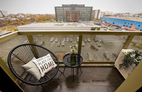 Aviatiei Apartment | The Geometrist - Stunning 1BR Apt with balcony