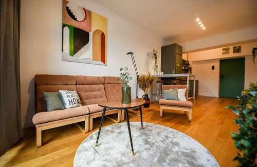 Aviatiei Apartment | The Geometrist - Stunning 1BR Apt with balcony